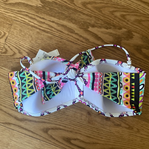 Trina Turk Kon Tiki Twisted printed bandeau top and bottom coordinated set NWT - Picture 9 of 13